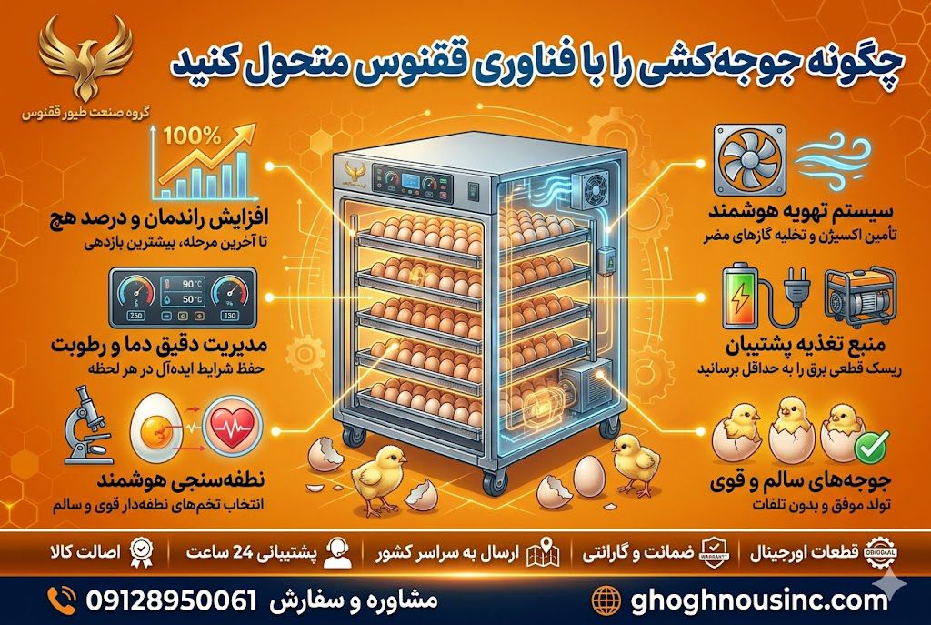 آموزش گام به گام جوجه کشی اصول جوجه کشی
